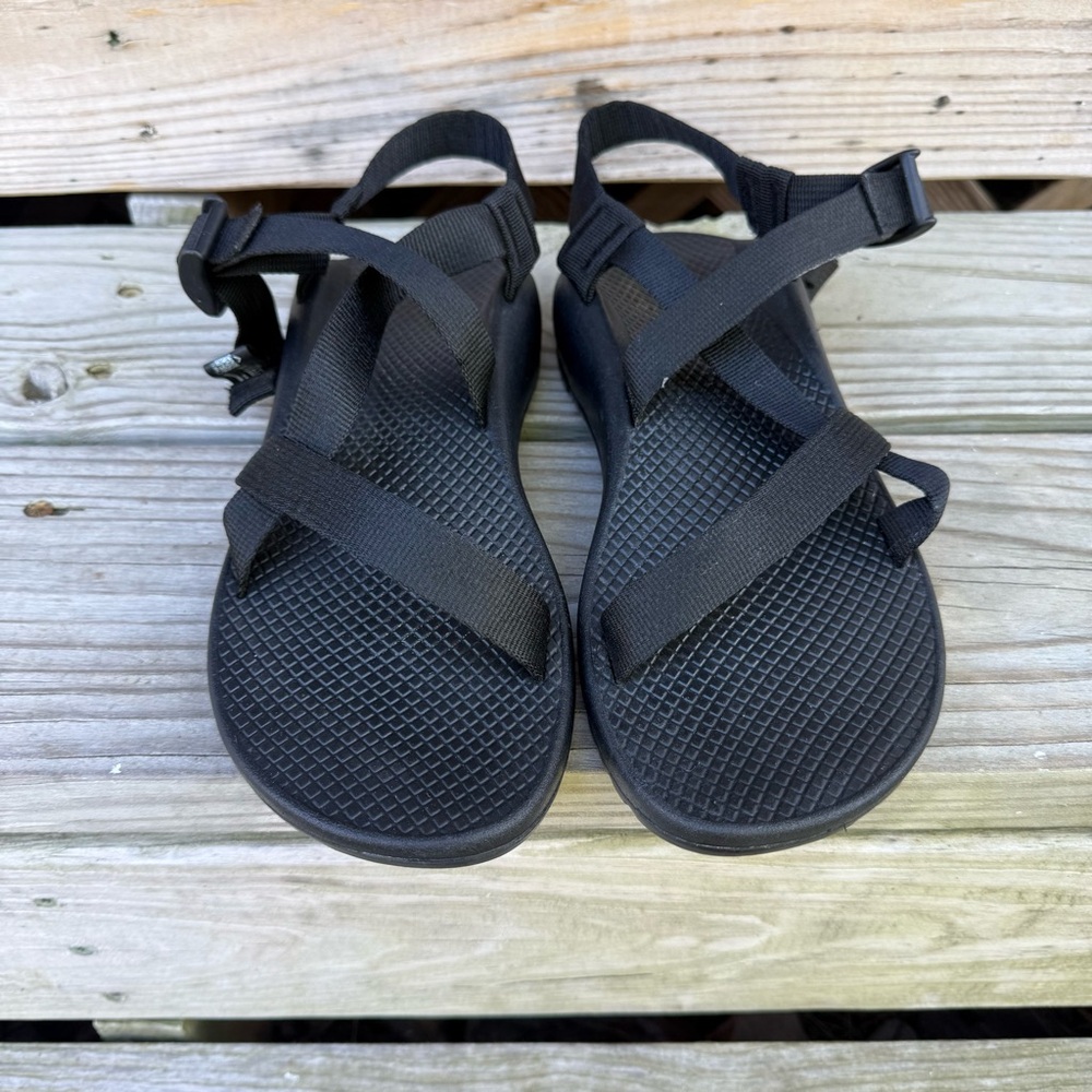 Chaco Z1 Classic Sandals Black Adjustable Strap Outdoor J105414 Hiking Size 9